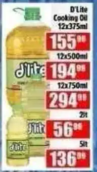 Devland Cash And Carry D'Lite Cooking Oil offer