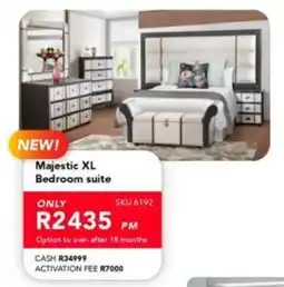 Astra Furnishers Majestic XL Bedroom Suite offer