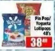 Devland Cash And Carry Pin Pop/Yogueta Lollipops offer
