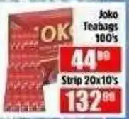 Devland Cash And Carry Joko Teabags offer