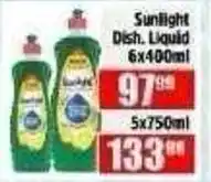 Devland Cash And Carry Sunlight Dish Liquid offer