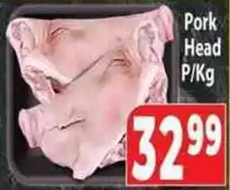 Supa Store Pork Head offer