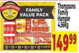 Supa Store Thompsons Family Hamper offer