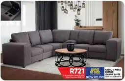 Furnmart HAZEL 6-PIECE CORNER LOUNGE SUITE offer