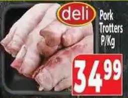 Supa Store deli Pork Trotters offer