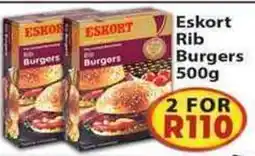Supa Store Eskort Rib Burgers offer