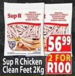 Supa Store Sup R Chicken Clean Feet offer