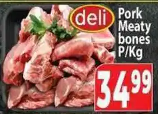 Supa Store deli Pork Meaty bones offer