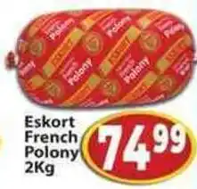 Supa Store Eskort French Polony offer