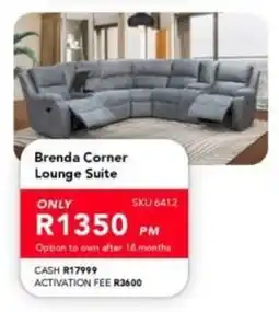 Astra Furnishers Brenda Corner Lounge Suite offer