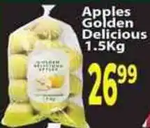 Supa Store Apples Golden Delicious offer