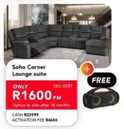 Astra Furnishers Soho Corner Lounge suite offer