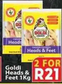 Supa Store Goldi Heads & Feet offer