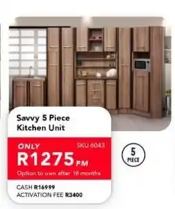 Astra Furnishers Savvy Kitchen Unit offer