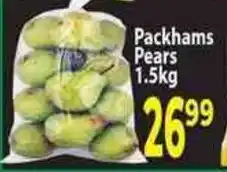 Supa Store Packhams Pears offer