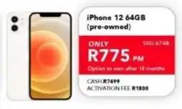 Astra Furnishers iPhone 12 64GB offer