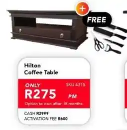 Astra Furnishers Hilton Coffee Table offer