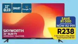 Furnmart Skyworth 32" QLED Google TV offer
