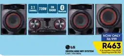Furnmart LG Xboom mini hifi system offer