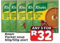 Supa Store Knorr Packet soup Assorted offer