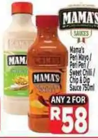 Supa Store Mama's Sauces offer