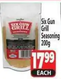 Supa Store Six Gun Grill Seasoning offer