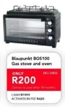 Astra Furnishers Blaupunkt BGS100 Gas stove and oven offer