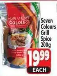 Supa Store Seven Colours Grill Spice offer