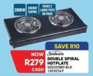Furnmart Sunbeam Double Spiral Hotplate offer
