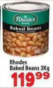 Supa Store Rhodes Baked Beans offer
