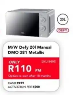 Astra Furnishers Defy M/W Manual DMO 381 Metallic offer