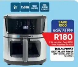 Furnmart Blaupunkt Digital Air Fryer offer