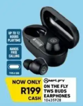 AMPLIFY ON THE FLY TWS BUDS EARPHONES