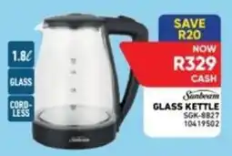 Furnmart Sunbeam GLASS KETTLE offer
