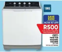 Furnmart DEFY TWIN TUB WASHING MACHINE offer