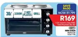 Furnmart Defy mini oven offer