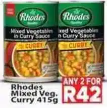 Supa Store Rhodes Mixed Vegetables in Curry Sauce offer