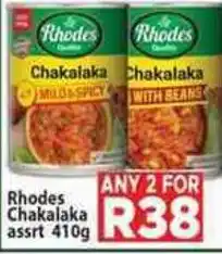 Supa Store Rhodes Chakalaka offer