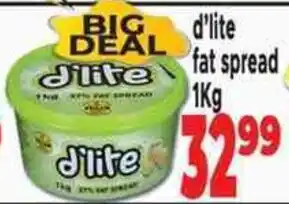 Supa Store d'lite fat spread offer