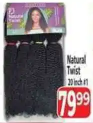 Supa Store Natural Twist offer