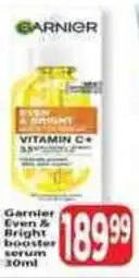 Supa Store Garnier Even & Bright booster serum offer