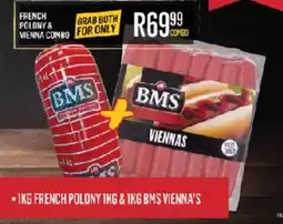 Bluff Meat Supply BMS French Polony & Vienna's offer