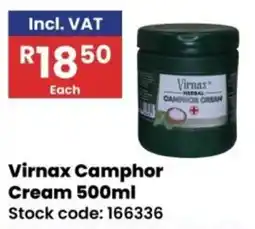 Africa Cash and Carry Virnax Camphor Cream offer