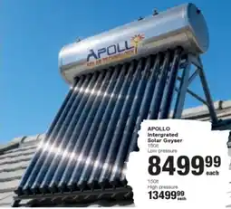 Build It APOLLO Intergrated Solar Geyser offer