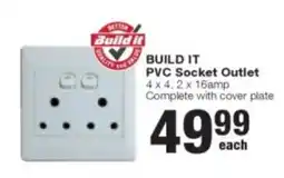 Build It BUILD IT PVC Socket Outlet offer