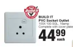 Build It BUILD IT PVC Socket Outlet offer