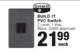 Build It SABS BUILD IT PVC Switch offer