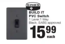 Build It SABS BUILD IT PVC Switch offer