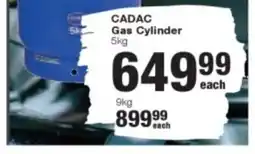 Build It CADAC Gas Cylinder offer
