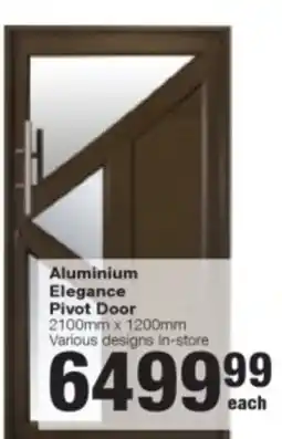 Build It Aluminium Elegance Pivot Door offer